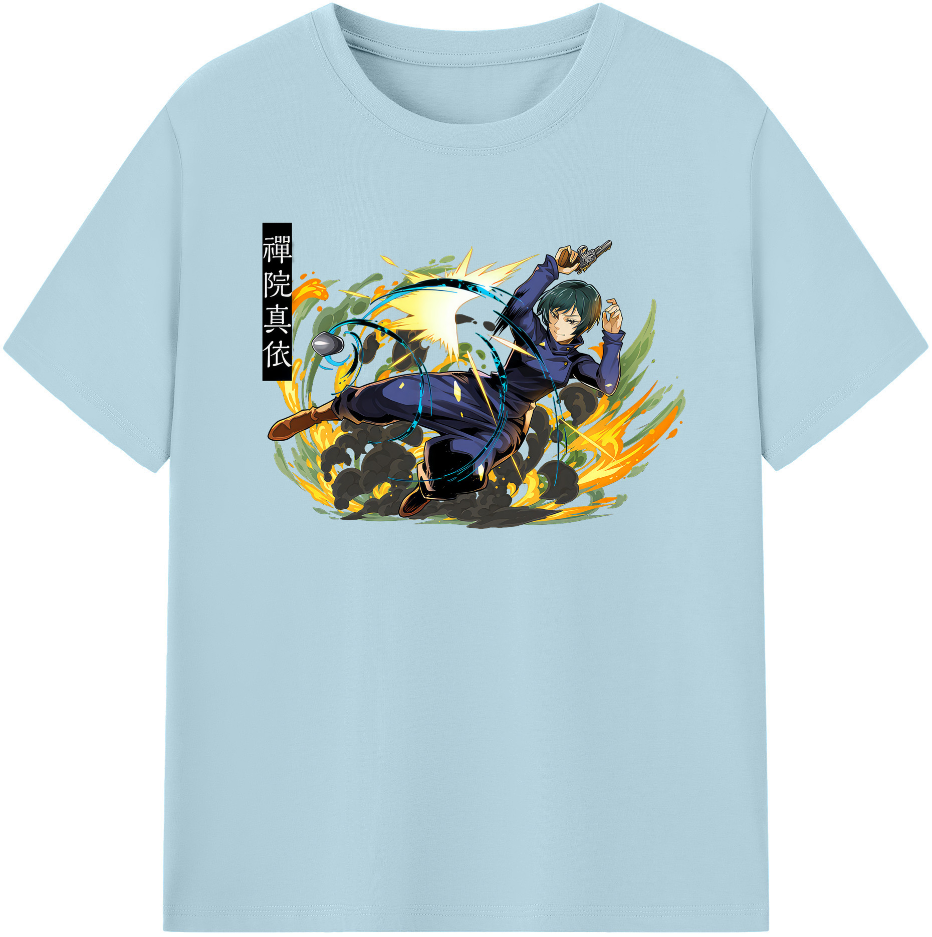（画像用） 呪術廻戦 Jujutsu Kaisen 綿100％半袖Tシャツ（フロントプリント）